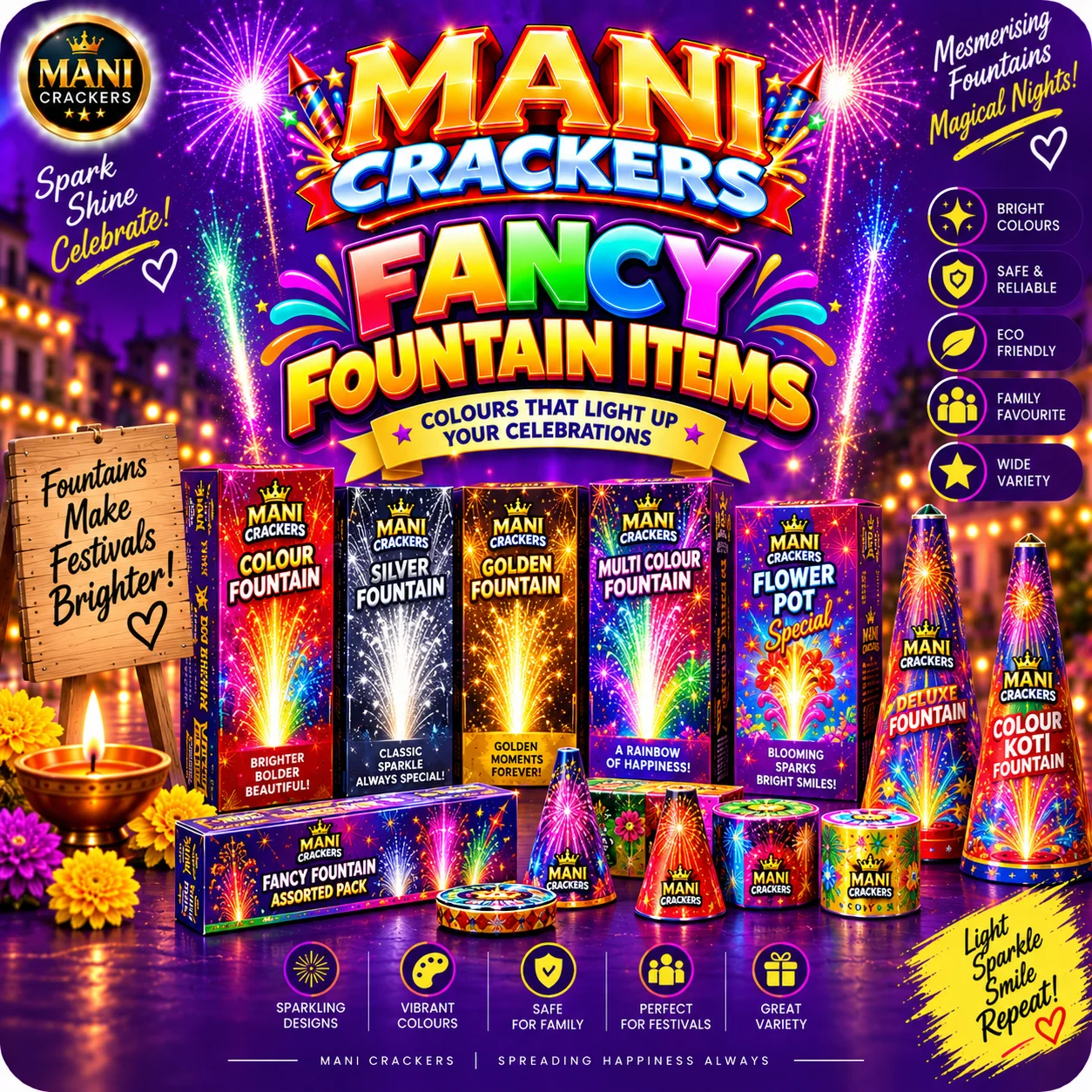 FANCY FOUNTAIN ITEMS