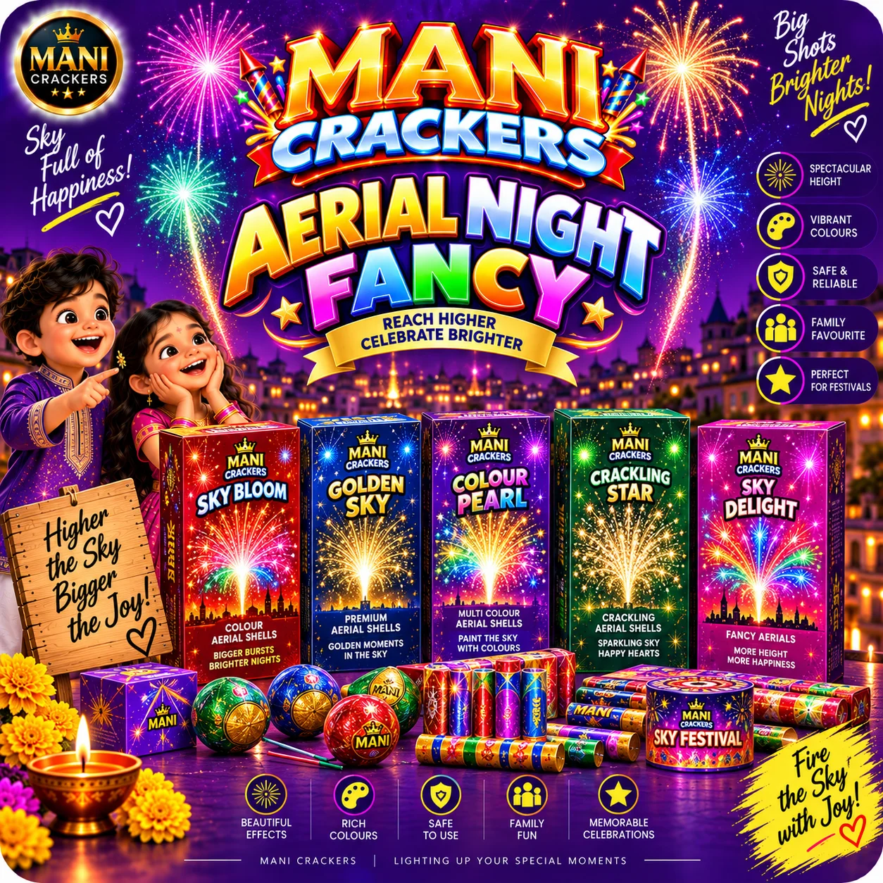 AERIAL NIGHT FANCY